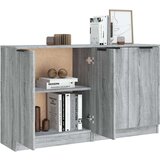  Komoda 2 kosa siva sonoma 60x30x70 cm konstruiran les, (20654373) | Shoptok.si