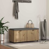  Klupa za cipele s jastučićem Hrast artisan 100 x 38 x 46 cm | shoptok.hr