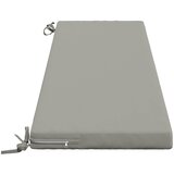  Jastučić za klupu SOEST 100% poliester Siva 140 x 40 x 5 cm | shoptok.hr