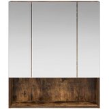  Kupaonski ormar s ogledalom Dimljeni hrast 60 x 14.5 x 70 cm | shoptok.hr