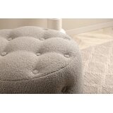 Venture Home puf Benjamin ⌀55 cm, bež (greige) | shoptok.hr