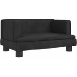  Krevet za pse crni 60 x 40 x 30 cm baršunasti | shoptok.hr