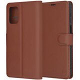 Techsuit Ovitek Leather Folio za Motorola Moto G55 – Rjava | Shoptok.si