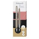 Pelikan Pisaća garnitura Jazz Noble Elegance, sivo smeđa, u poklon kutiji | shoptok.hr