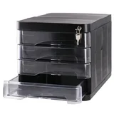 Office drawer, polica za dokumenta, crna