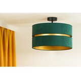  Duolla - Plafonski luster DUO 1xE27/15W/230V, prečnik 40 cm, zelena/zlatna | Eponuda.com