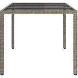  Stol za vrt Siva 150 x 90 x 75 cm poliratan | shoptok.hr