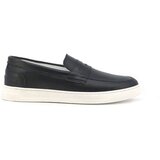 Duca di Morrone Slips on Enea - Leather Blue Modra Cene