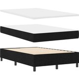  s opruga kutije s uzglavljem Crna 120 x 190 cm tkanina | shoptok.hr