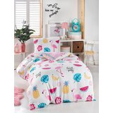 Hanah home set Single posteljine Kokteyl, 140x200cm, Roze | ePonuda.com