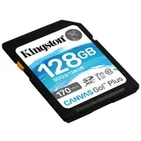 Kingston SD 128GB CanvasGoPlus SDXC;r/w:170/90MB/s SDG3/128GB