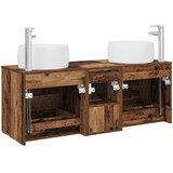  Set namještaja za kupaonicu 3 kom. Staro drvo Smeđa 49.5 x 44.5 x 66 cm | Shoptok.si