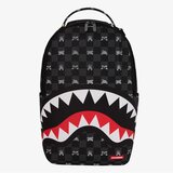 Sprayground gray peeking character check backpack Cene