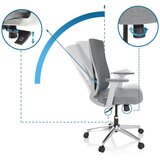 MID.YOU Pisarniški Stol Halifax, Siva | Shoptok.si