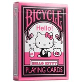 Bicycle Karte - Hello Kitty Black And Pink - Playing Cards u