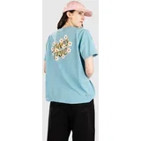 Boho Floral Dot T-shirt norse blue