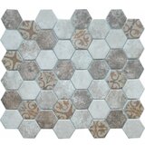 Tessera     mozaik staklo heksagon sm010 280x324x6mm | ePonuda.com