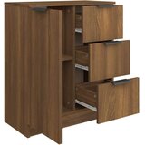  Komoda boja hrasta smeđi 60 x 30 x 70 cm od konstruiranog drva | shoptok.hr