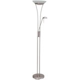 Brilliant led prigušiva podna lampa finn 2xLED/13W/230V matni hrom Cene