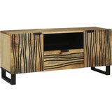 vidaXL TV omara 105x33.5x46 cm Trden les mango | Shoptok.si