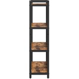  Polica Dimljeni hrast 80 x 30 x 120 cm Konstruirano drvo | shoptok.hr