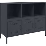 Maison Chic Komoda - Predalnik antracitna 100,5x39x79 cm jeklo, (21715536) Cene