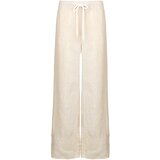 Polo Ralph Lauren Lahkotne hlače & Harem hlače WOVEN-WIDE LEG-PANTS Bež Cene