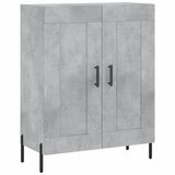Maison Chic Komoda - Predalnik betonsko siva 69,5x34x90 cm inženirski les, (21719281) | Shoptok.si