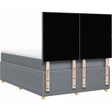  Krevet box spring s madracem svjetlosiva 160x200 cm tkanina | shoptok.hr