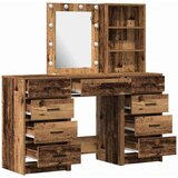  Toaletni stol 3 kom. Smeđa 40 x 41 x 135 cm Konstruirano drvo | shoptok.hr