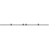 vidaXL Pribor za klizna vrata 213 cm čelični crni | shoptok.hr