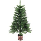  Božićno drvce s 150 LED svjetlima s stalakom Zelena 90 cm PE | shoptok.hr