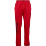 ADIDAS SPORTSWEAR Sportske hlače crvena / crna