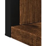  Kupaonsko ogledalo s policom boja hrasta 50 x 12 x 60 cm drveno | Eponuda.ba