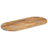 Stolna Mizna plošča 140x50x3,8 cm ovalna trden mangov les, (21410626) | Shoptok.si