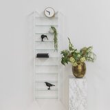 Spinder Design Bela kovinska polica 46 cm Cubic – | Shoptok.si
