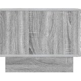  Kava Stol Siva sonoma 49 x 50 x 40 cm Konstruirano drvo | shoptok.hr