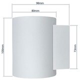  Zidno svetlo SQUALLA TUBA 1xG9/50W/230V bela/zlatna | Eponuda.com