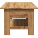  Stolić z kavu boja hrasta artisan 102x55x42cm konstruirano drvo | Eponuda.com