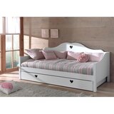 Vipack bela otroška postelja iz masivnega bora z dodatnim ležiščem s prostorom za shranjevanje 90x200 cm amori – | Shoptok.si