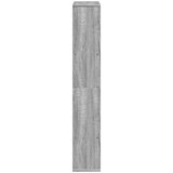 vidaXL Knjižna omara siva sonoma 72x20x120 cm inženirski les | Shoptok.si