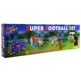 Nogometna Nogometni gol s mrežom + rekvziti Slike