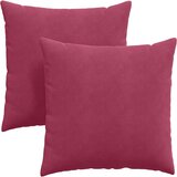  Jastučići za sofu 2 pcs Vinska crvena 60 x 60 cm | shoptok.hr