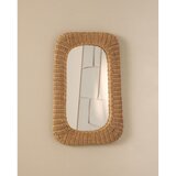 Kave Home Stensko ogledalo z okvirjem iz ratana 38x59 cm Zilna – | Shoptok.si