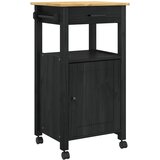  Kuhinjski kolica MONZA Crna 48 x 40 x 88,5 cm | shoptok.hr