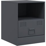Furnova Nočna omarica antracit 34,5x39x44 cm jeklo, (21927210) | Shoptok.si
