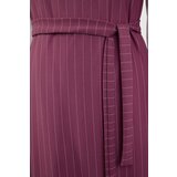 Trendyol Plum Striped Woven Gilet Dress | Eponuda.ba