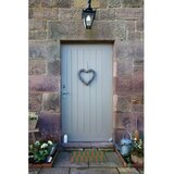 Artsy Doormats Otirač od kokosovih vlakana 40x60 cm Pink & Green Half Stripes – | shoptok.hr
