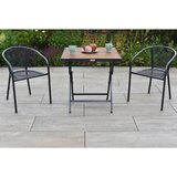Gardenson SET ZA BALKON DELOS les, kovina barve grafita | Shoptok.si