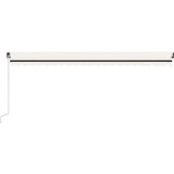  Avtomatska tenda LED + senzor 500x300 cm krem, (20609479) | Shoptok.si